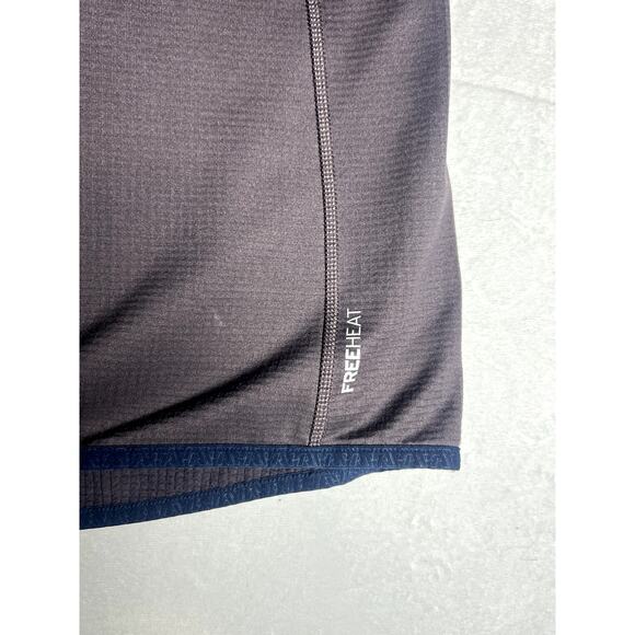 Eddie Bauer First Ascent Womens 1/4 Zip Grid Fleeve Pullover Shirt Brown Size XL - Picture 5 of 11